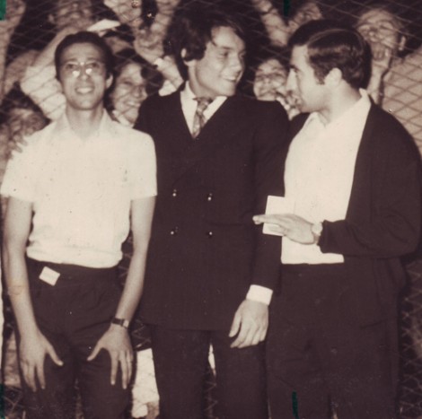 Carlo e Massimo al Cantagiro del 1969