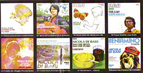 Tutti i dischi 45 giri incisi da Nicola Di Bari per la RCA