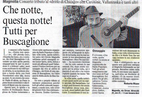 Articolo apparso sul "Corriere della sera" del 4 maggio 2010.