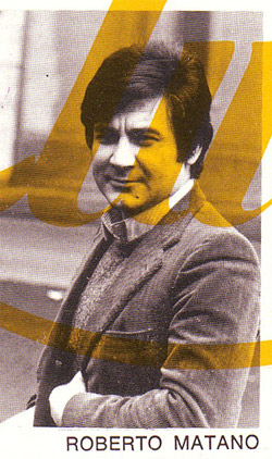 Roberto Matano alla Durium dal 1963