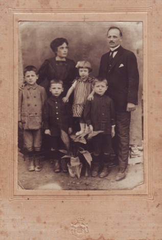 Foto ricordo della famiglia Russo