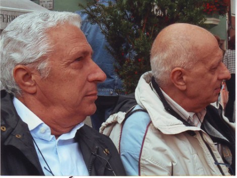 Carlo e Salvatore per l'ultima volta insieme.