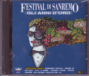 CD Sanremo 5 volumi, versioni originali (0,50 X 5)