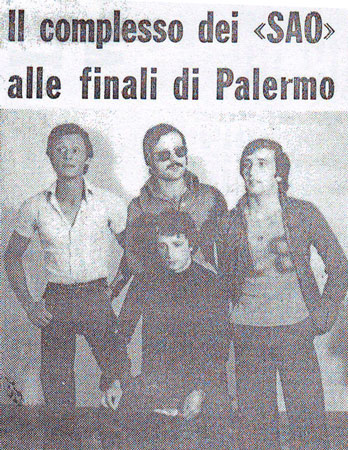 Enzo Cianci con i S.A.O. "gruppo lucano"