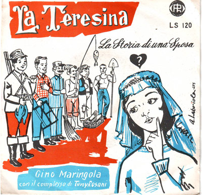 Migliaia di copie vendute da Gino Maringola per la Phonotype Record.