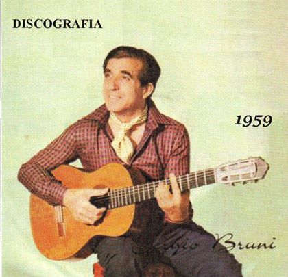 Virtuale copertina per la discografia di Sergio Bruni
