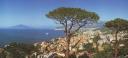 Panorama di Sorrento in cartolina