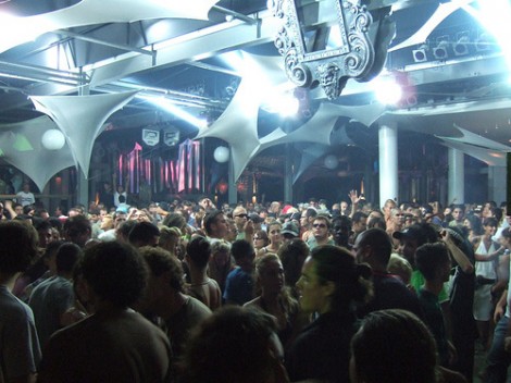 La movida alla discoteca Space Ibiza.
