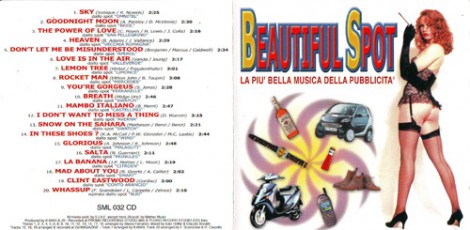 CD beautiful spot acquistato per 2 €. "Che culo"