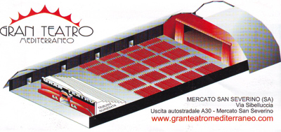La mega struttura "Gran Teatro" Mediterraneo