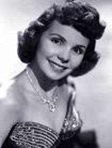 Teresa Brewer, foto d'epoca.