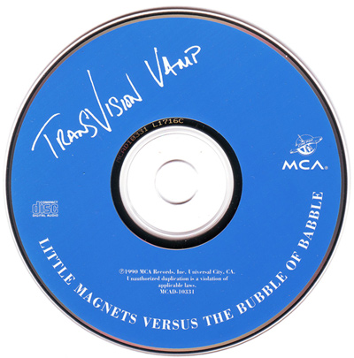 Transvision Vamp, CD pubblicato in America nel 1991
