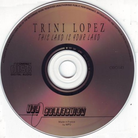 CD originale di Trini Lopez in vendita a 5 €