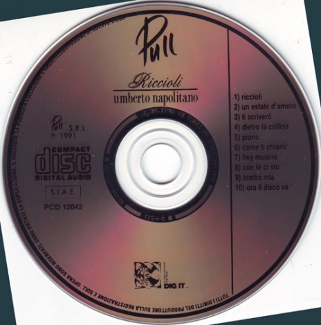 "Riccioli" raro Cd di Umberto Napolitano