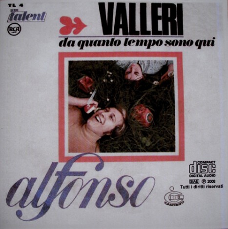 Raro disco 45 giri di Alfonso "Valleri" RCA talent