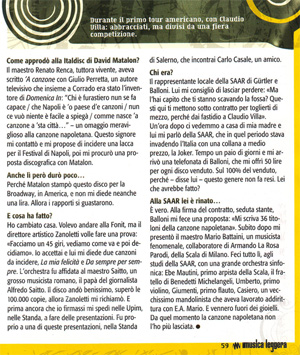 Bruno Venturini racconta l'incontro con Carlo Casale (SAAR srl)