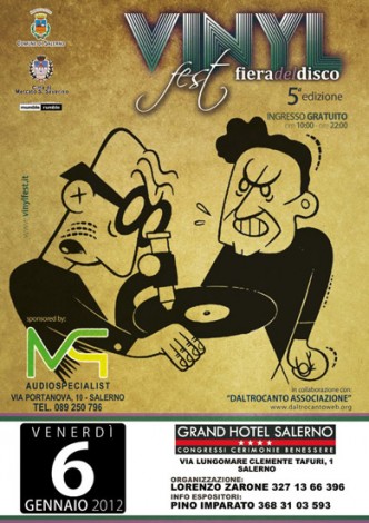 CD reperibili al "Vinil fest" di Salerno