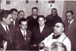 Don Raffaele Carratù benedice la nuova sede sportiva