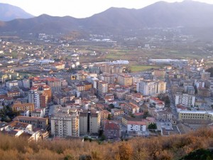 Mercato S. Severino, vista dal castello