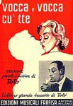 Partitura musicale di " Vocca a vocca cu' tte "